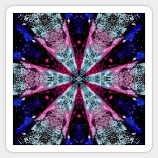 Sacred Symmetry Flower Sticker